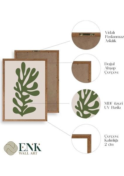 Matisse Ahşap Çerçeveli Tablo 23 x 30 fırsatları