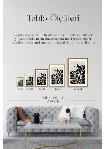 Çiçek Ahşap Çerçeveli Tablo 17 x 23 indirimleri