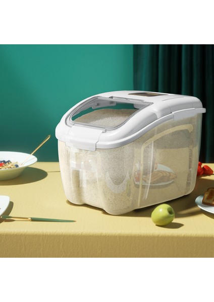 5 kg Mutfak Konteyner Kova Böcek Geçirmez Nem Geçirmez Pirinç Kutusu Tahıl Mühürlü Kavanoz Ev Depolama Pet Köpek Maması Mağaza Kutusu-A (Yurt Dışından) modelleri