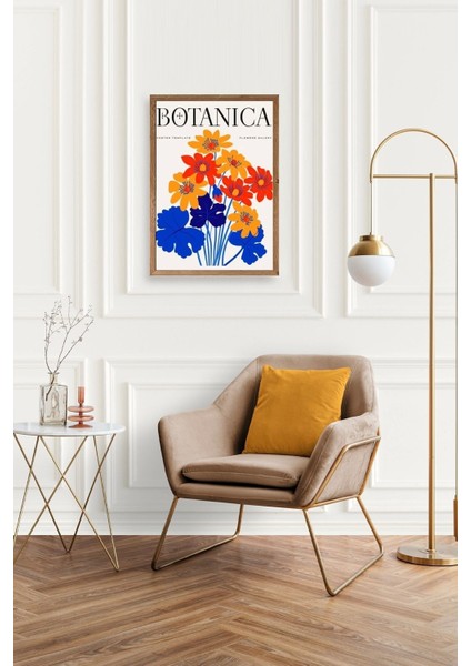 Çiçekler Ahşap Çerçeveli Tablo 50 x 70 modelleri