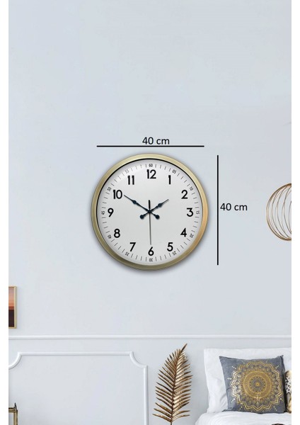 Zentime 40 cm Eskitme Vintage Duvar Saati indirimleri