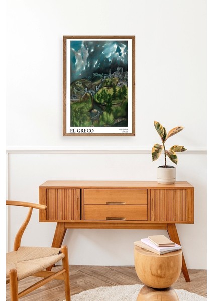 El Greco Ahşap Çerçeveli Tablo 17 x 23 fiyatları