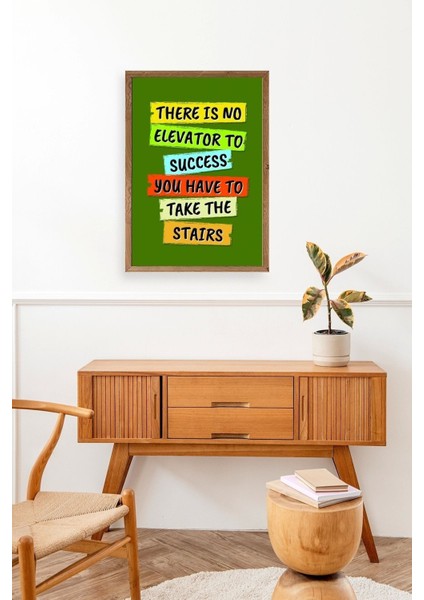 Motto Ahşap Çerçeveli Tablo 50 x 70 modelleri