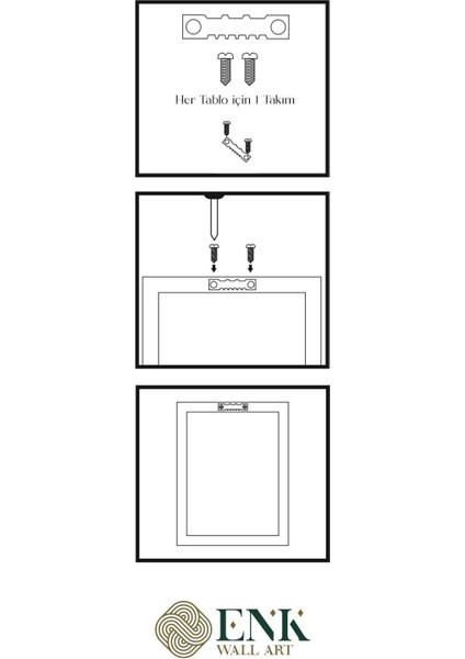 Costume Parisiens Ahşap Çerçeveli Tablo 30 x 42