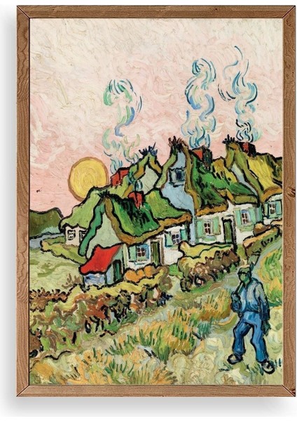 Picasso Ahşap Çerçeveli Tablo 50 x 70