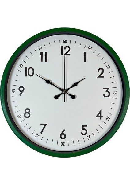 Zentime 36 cm Yeşil Dekoratif Duvar Saati fiyatları