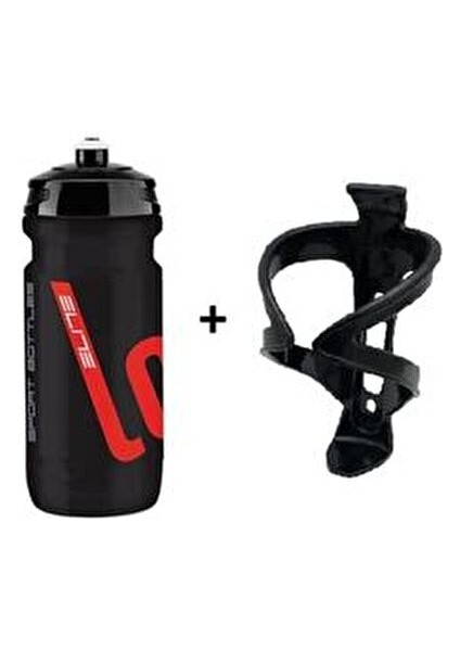 Elite Loli Bisiklet Matara Suluk ve Kafesi Plastik Malzeme ile Siyah Renkli Kullanım İçin Tasarlandı fiyatları