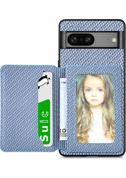 Google Piksel 7A Komple Kamera Güvenlik Manyetik Kart Tutucu Standı Için Kılıf (Yurt Dışından)