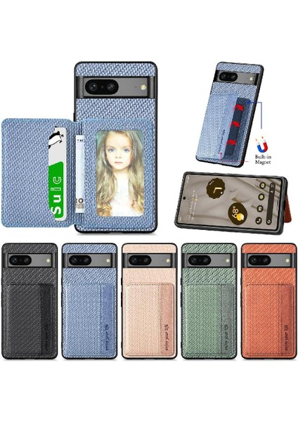 Google Piksel 7A Komple Kamera Güvenlik Manyetik Kart Tutucu Standı Için Kılıf (Yurt Dışından) modelleri