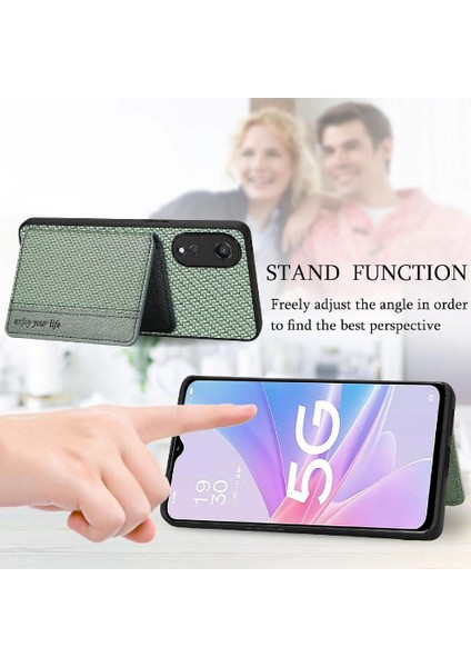 Oppo A78 Için Kılıf Standı Fonksiyonu Manyetik Kart Tutucu Komple Kamera (Yurt Dışından) fiyatları