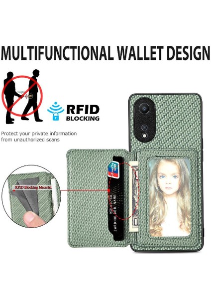 Oppo A78 Için Kılıf Standı Fonksiyonu Manyetik Kart Tutucu Komple Kamera (Yurt Dışından) fırsatları