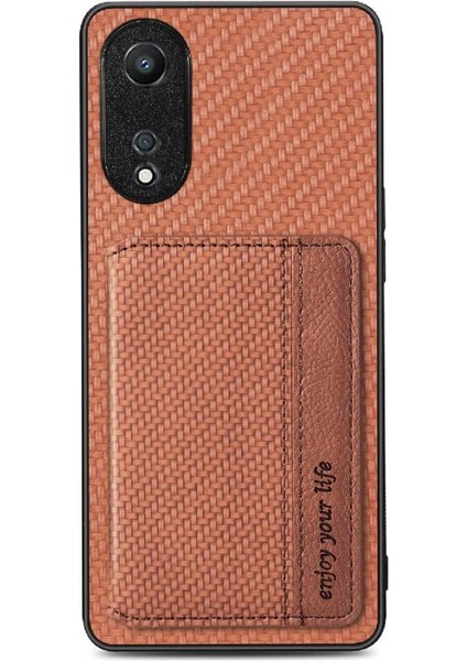 Oppo A78 Için Kılıf Standı Fonksiyonu Manyetik Kart Tutucu Komple Kamera (Yurt Dışından) fiyatları