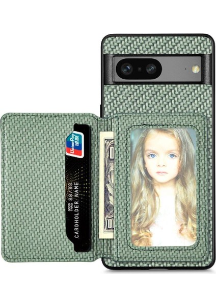 Google Piksel 7A Komple Kamera Güvenlik Manyetik Kart Tutucu Standı Için Kılıf (Yurt Dışından)