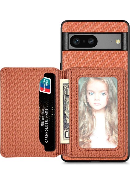 Google Piksel 7A Komple Kamera Güvenlik Manyetik Kart Tutucu Standı Için Kılıf (Yurt Dışından)