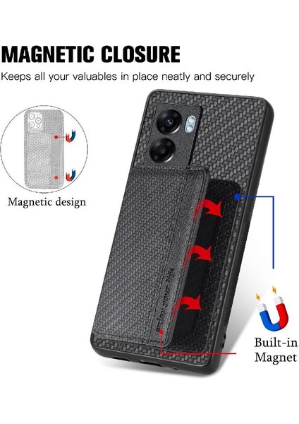 Oppo A77 5g Rfıd Engelleme Standı Fonksiyonu Için Kılıf Komple Kamera Güvenliği (Yurt Dışından) modelleri