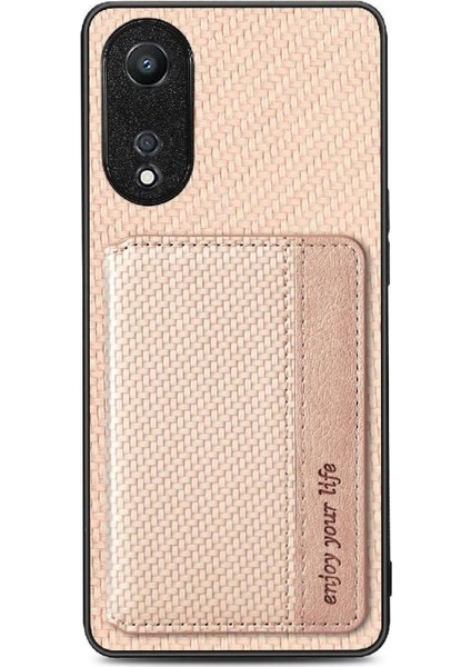 Oppo A78 Için Kılıf Standı Fonksiyonu Manyetik Kart Tutucu Komple Kamera (Yurt Dışından) fırsatları