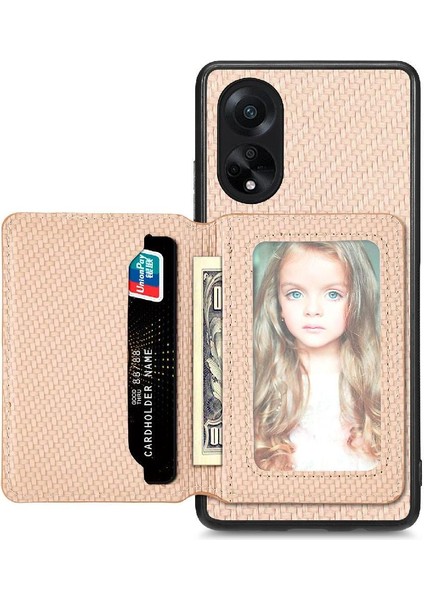 Oppo A98 Rfıd Engelleme Standı Fonksiyonu Için Kılıf Komple Kamera Güvenlik Kartı (Yurt Dışından)