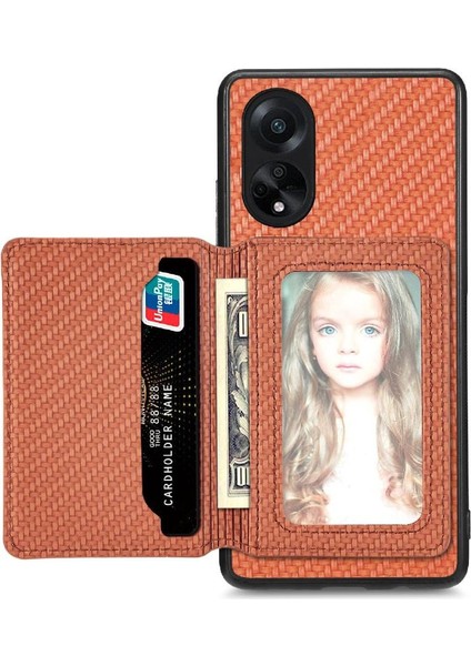 Oppo A98 Rfıd Engelleme Standı Fonksiyonu Için Kılıf Komple Kamera Güvenlik Kartı (Yurt Dışından)