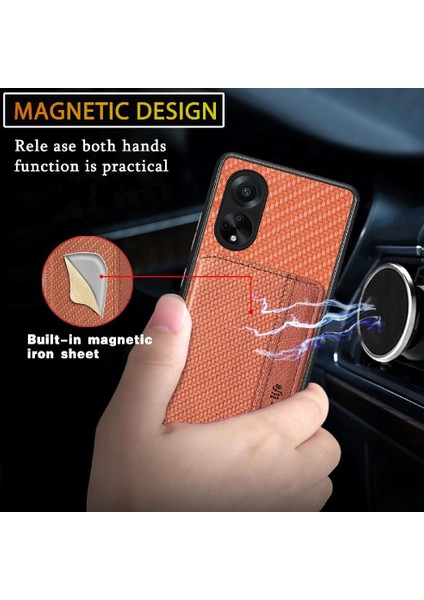 Oppo A98 Rfıd Engelleme Standı Fonksiyonu Için Kılıf Komple Kamera Güvenlik Kartı (Yurt Dışından) fiyatları