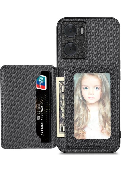 Oppo A57 4g Manyetik Kart Tutucu Için Kılıf Komple Kamera Güvenlik Rfıd (Yurt Dışından)