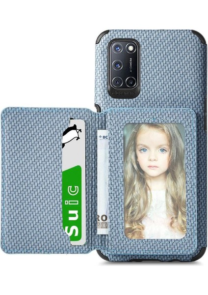 Oppo OPPO/A72/A92 Rfıd Engelleme Standı Fonksiyonu Komple Kamera Için Kılıf (Yurt Dışından)