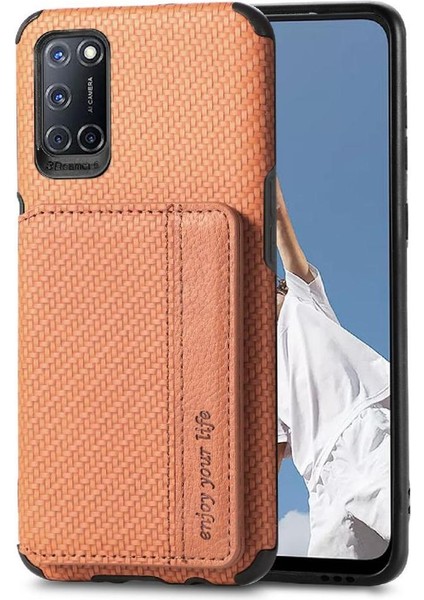 Oppo OPPO/A72/A92 Rfıd Engelleme Standı Fonksiyonu Komple Kamera Için Kılıf (Yurt Dışından)