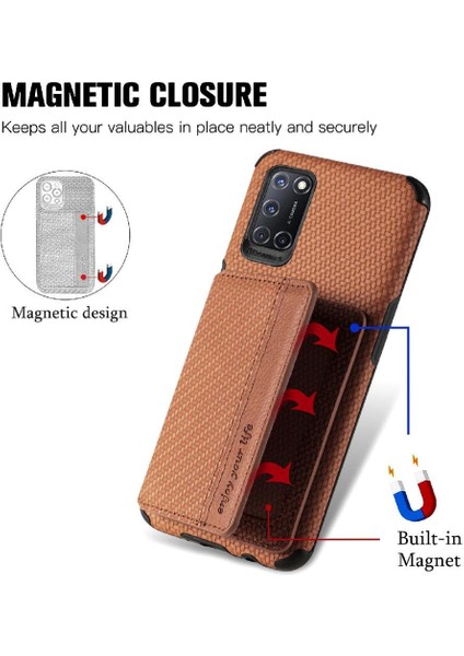 Oppo OPPO/A72/A92 Rfıd Engelleme Standı Fonksiyonu Komple Kamera Için Kılıf (Yurt Dışından) indirimleri