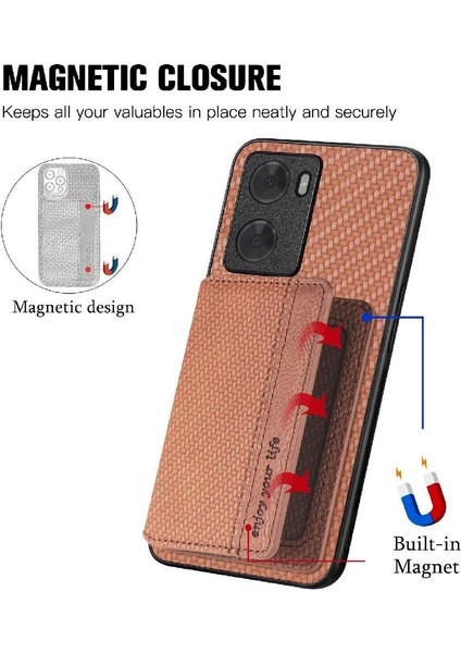 Oppo A57 4g Manyetik Kart Tutucu Için Kılıf Komple Kamera Güvenlik Rfıd (Yurt Dışından) fırsatları