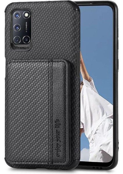 Oppo OPPO/A72/A92 Rfıd Engelleme Standı Fonksiyonu Komple Kamera Için Kılıf (Yurt Dışından) modelleri