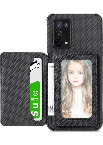 Oppo A74 5g / A93 5g Komple Kamera Güvenlik Rfıd Engelleme Standı Için Kılıf (Yurt Dışından)