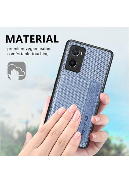 Oppo A76 4g Standı Fonksiyonu Için Kılıf Rfıd Engelleme Komple Kamera Güvenliği (Yurt Dışından) modelleri