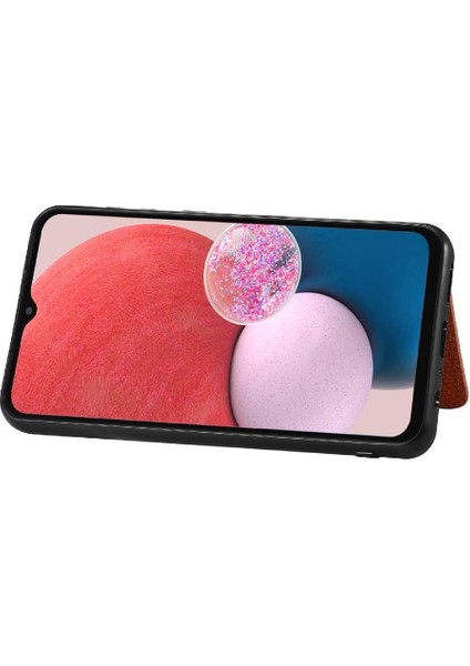 Samsung Galaxy A13 4g Standı Fonksiyonu Manyetik Kart Tutucu Rfıd (Yurt Dışından) fırsatları