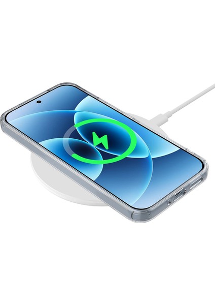 Xiaomi 17 Kılıf Magsafe Özellikli Sararmaz Kristal Sert Kapak Şeffaf indirimleri