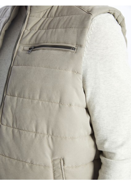 Yeni Sezon Standart Kalıp Dik Yaka Erkek Yelek fırsatları