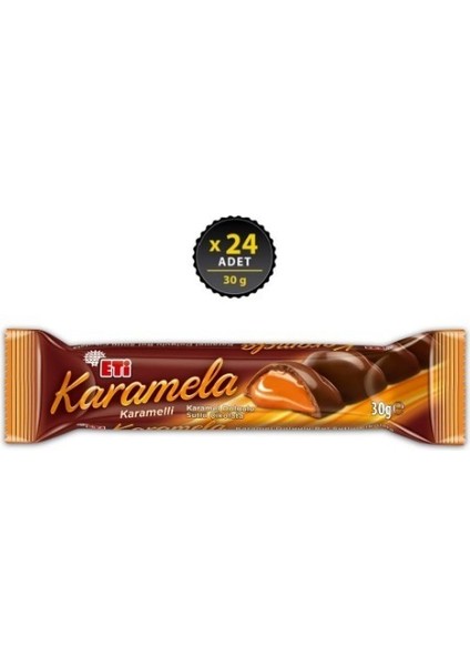 Karamela 30 G x 24 Adet
