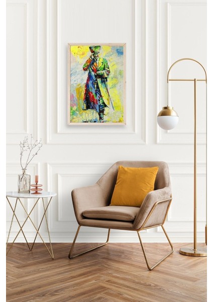 Atatürk Ahşap Çerçeveli Tablo 30 x 42 fiyatları