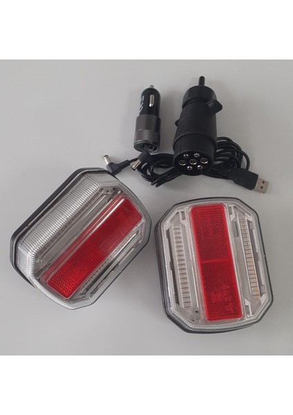 Kablosuz Römork Dorse Lambası Wireless Şarjlı Süper Mıknatıslı Taşıma Çantalı fırsatları