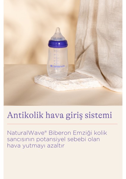240 ml Biberon & NaturalWave® Biberon Emziği (3ay+) fırsatları