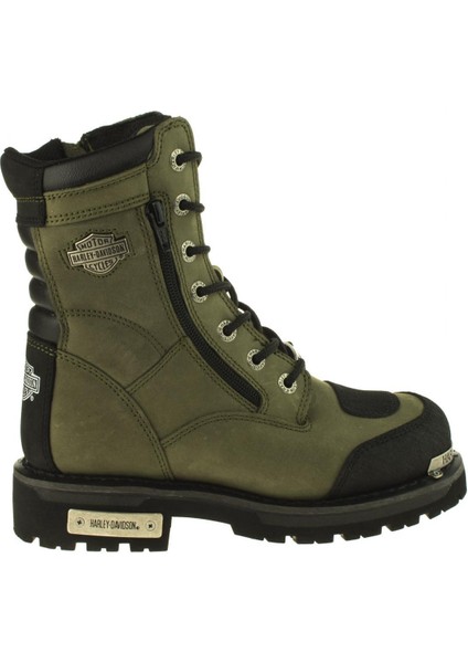 Rıddıck Kadın Olıve Crazy Deri Bot