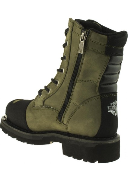 Rıddıck Kadın Olıve Crazy Deri Bot