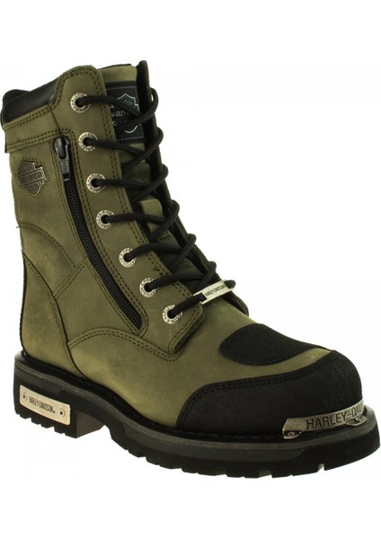 Rıddıck Kadın Olıve Crazy Deri Bot