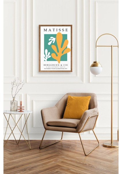 Soyut Ahşap Çerçeveli Tablo 17 x 23 fiyatları