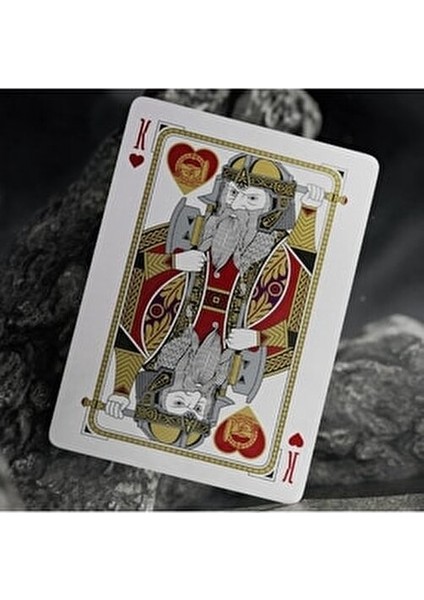 The Lord Of The Rings Koleksiyonluk Oyun Kağıdı Kartları Destesi Altın Zümrüt Yeşil