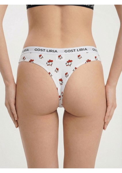 -Chickeen Desenli Kadın String Külot indirimleri