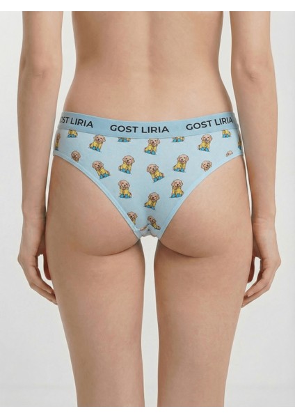 - Cute Dog Desenli Kadın Slip Külot indirimleri