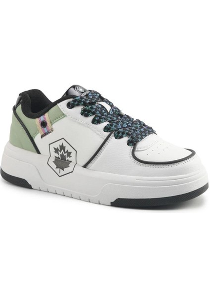 102021849 Semper Beyaz-Yeşil Kadın Spor Ayakkabı