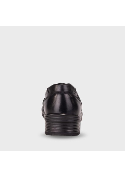 48002-G Amelıa Siyah Kadın Hakiki Deri Ayakkabı