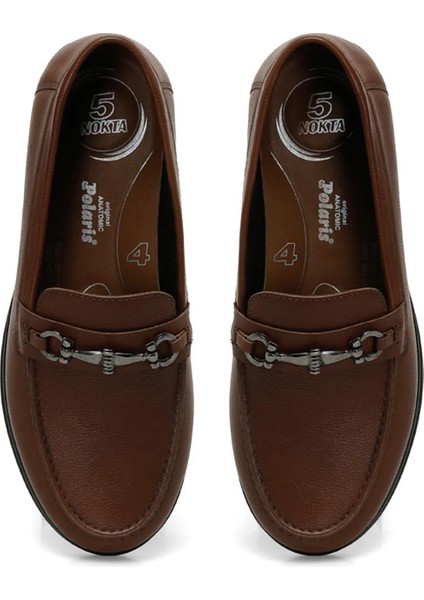 Polaris 105221.Z Taba Kadın Hakiki Deri Ayakkabı