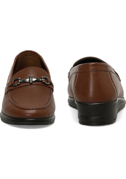 Polaris 105221.Z Taba Kadın Hakiki Deri Ayakkabı