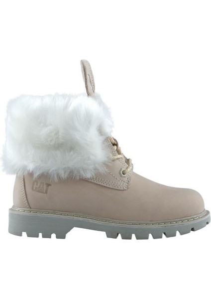 Utah Fur A.Bej Kadın Crazy Deri Bot